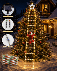 Père Noël Lumineux  – Décoration de Noël LED